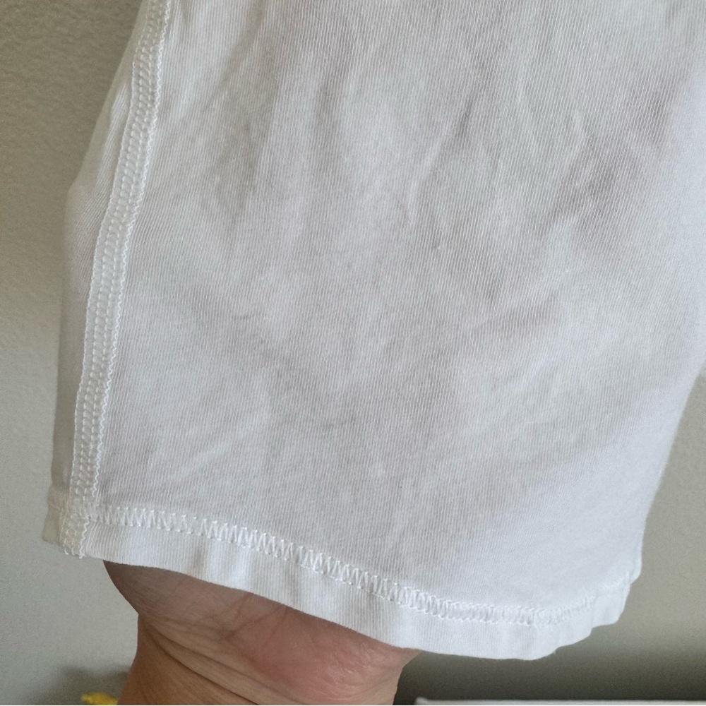 Lululemon  White Yogi Everyday Tank Size 6-8 - Picture 6 of 7